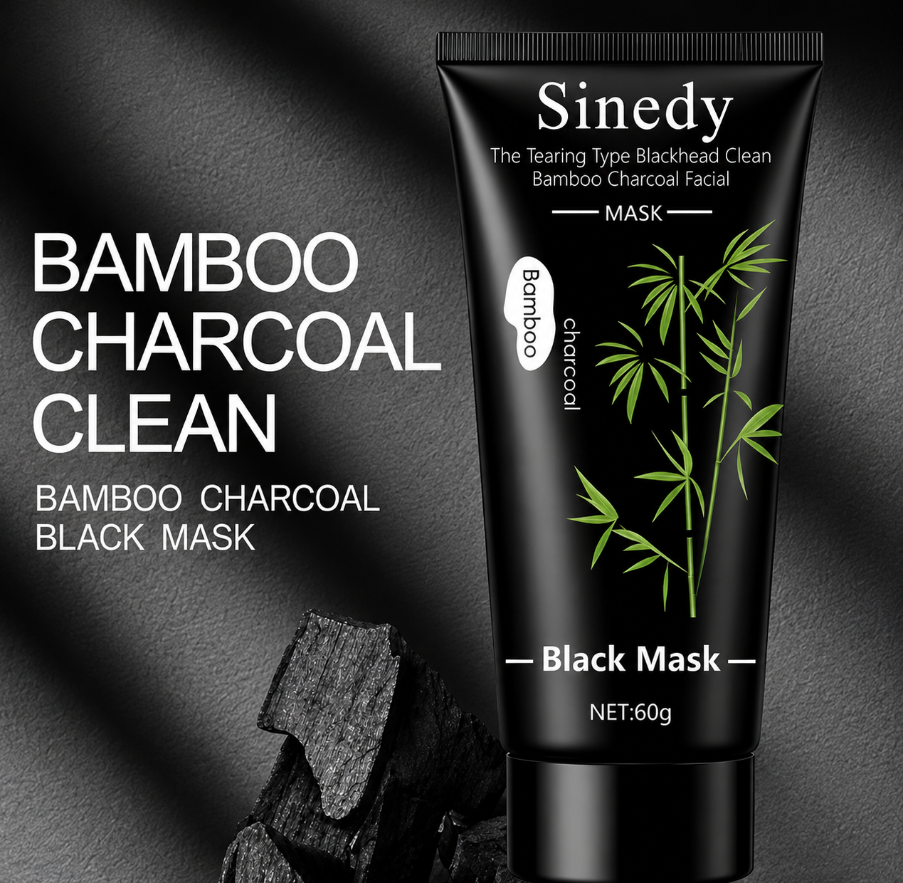 Sinedy Charcoal Black Mask